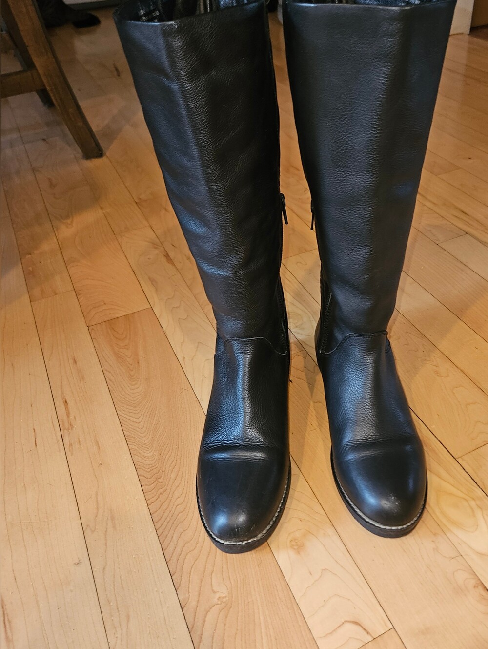 ALDO Black Leather Boots